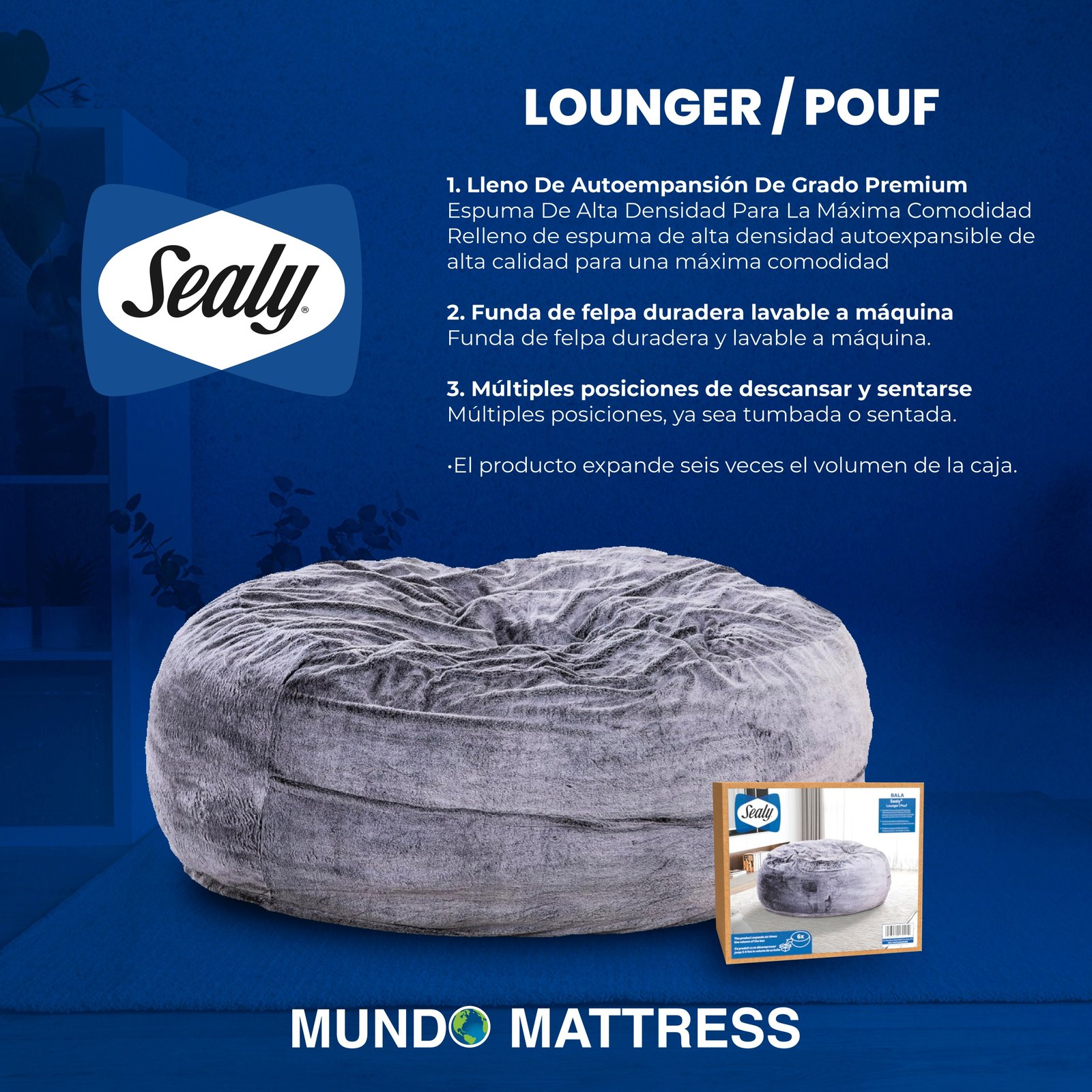Sealy® LOUGER / POUF - Image 4
