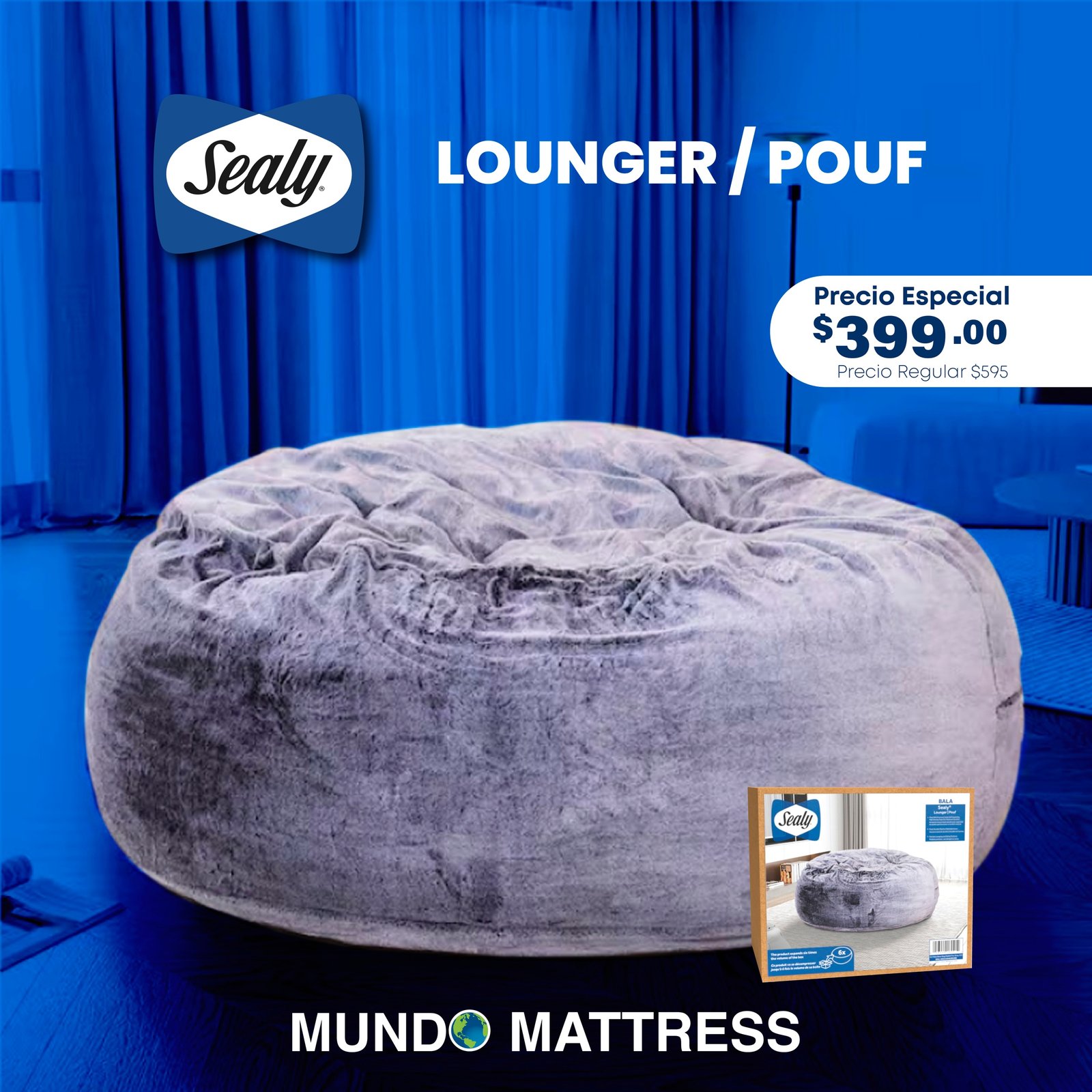 Sealy® LOUGER / POUF - Image 3
