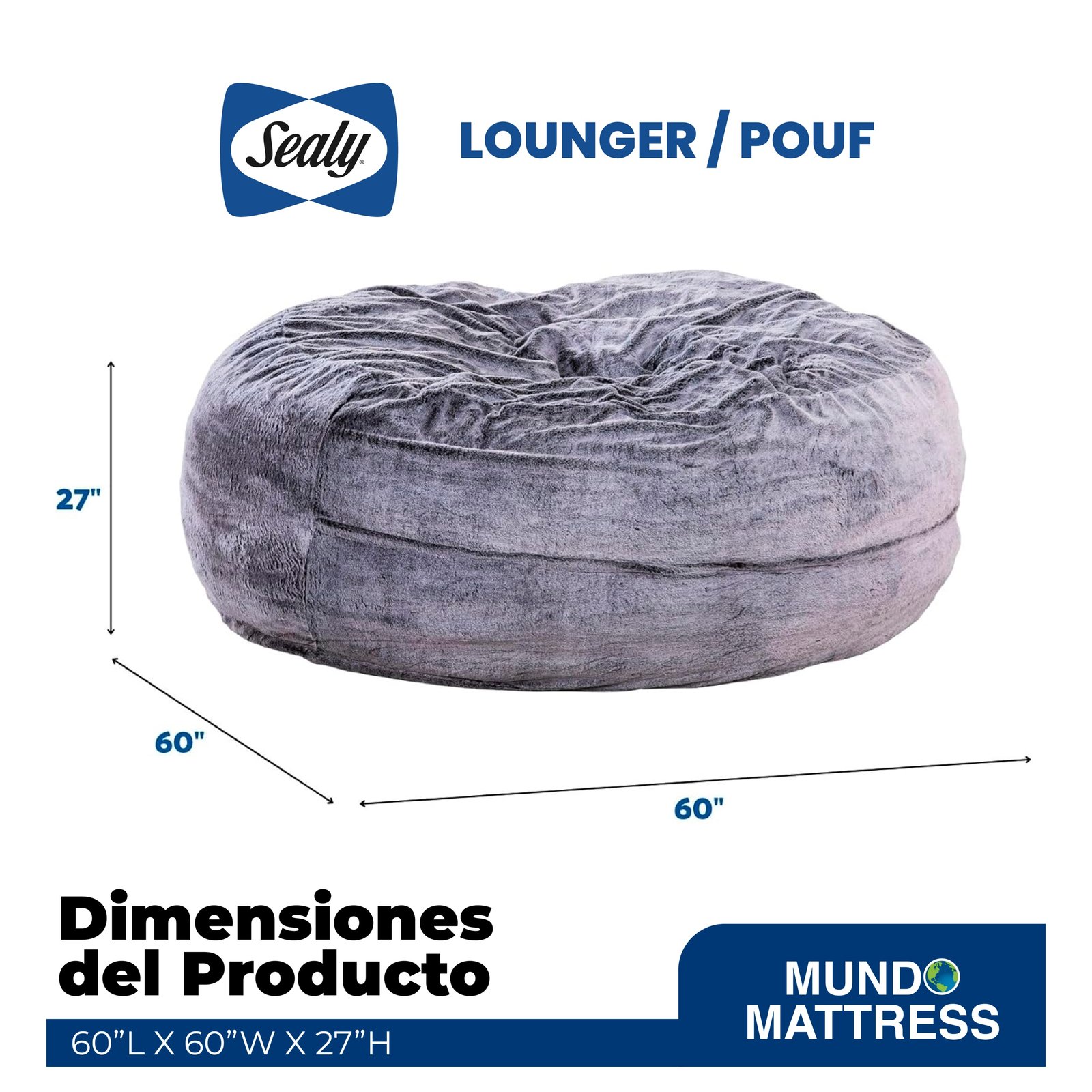 Sealy® LOUGER / POUF - Image 2